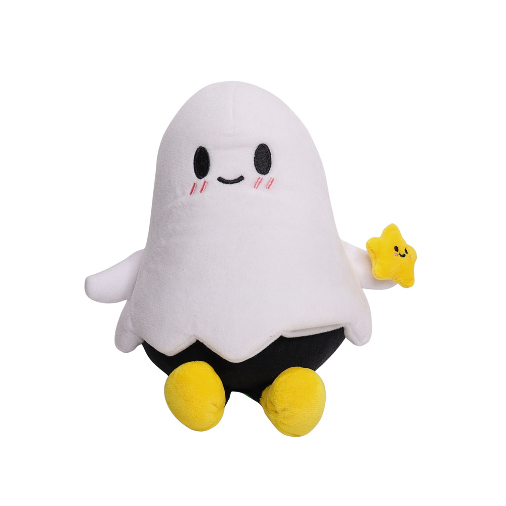 Sad Ghost Club Makeship Sad Ghost Plush 9" Stuffed Plush With Star Accessory